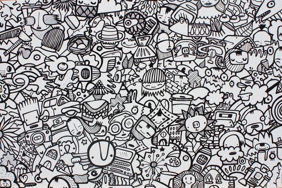 Marker Pen Meditation - XL Artwork