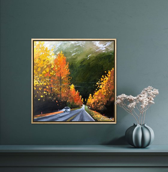 Autumn road