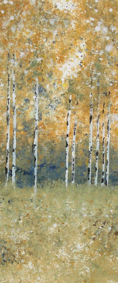 Autumnal Trees 3 by Jan Rippingham