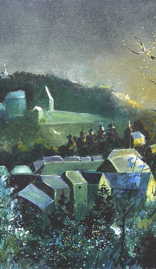 Medieval Village  - Hierges 75 by Pol Henry Ledent