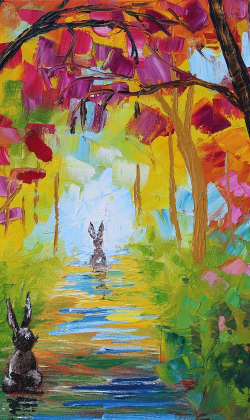 RABBITS HEAVEN by Galina Zimmatore