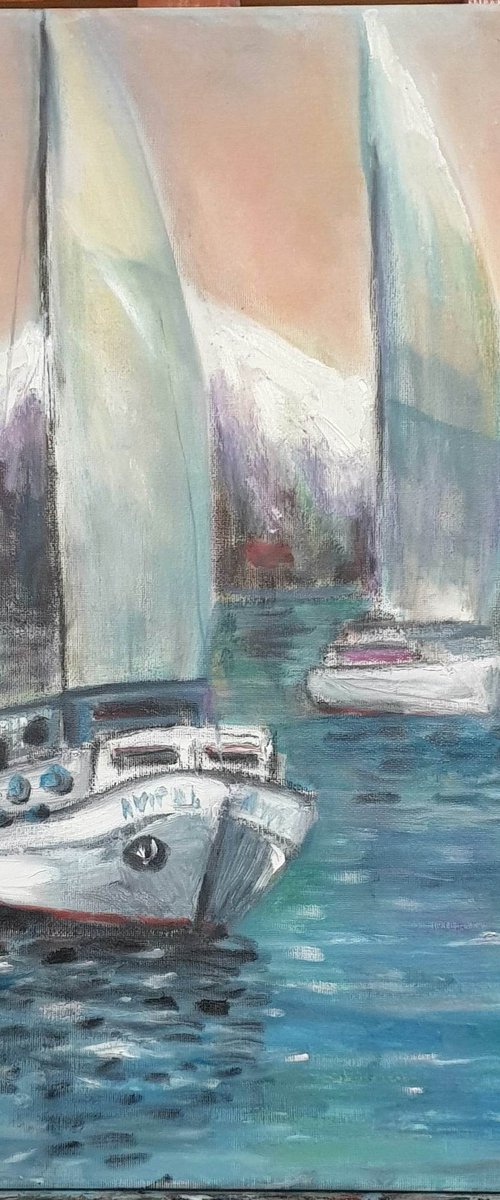seascape by Leo Baxiner