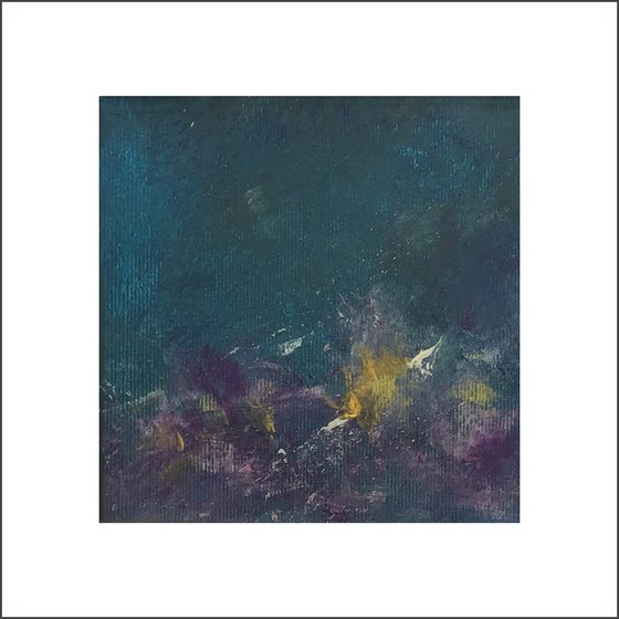Edit 3.1 - Framed abstract painting