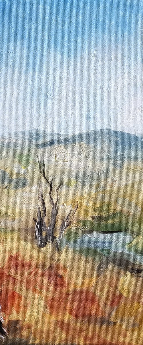 "Desolate" - Landscape - Prairie by Katrina Case