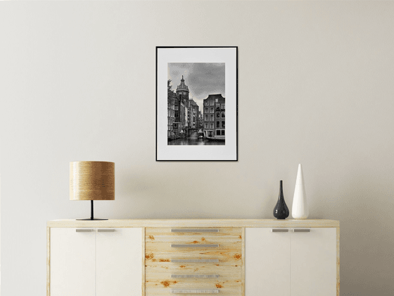 " Cloudy Day. Amsterdam "  Limited Edition 1/ 50