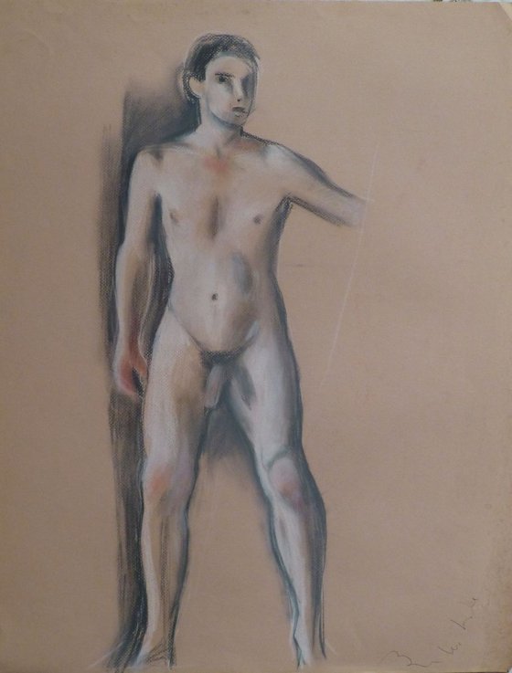 Nude Self-Portrait #2, 65x50 cm
