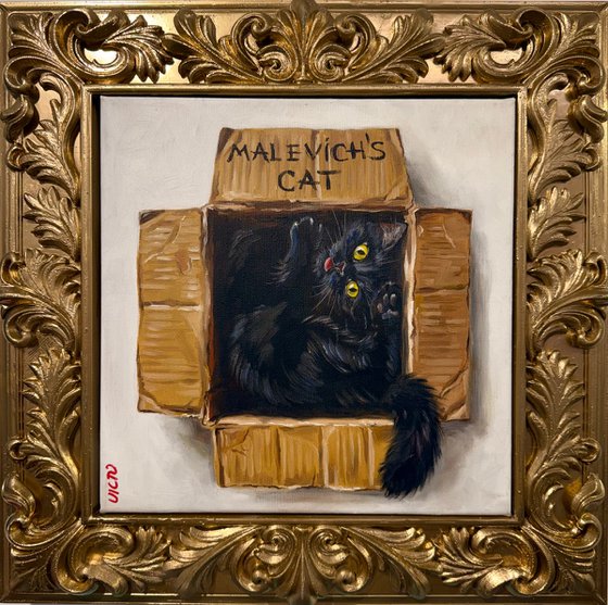 Cat Visiting Malevich