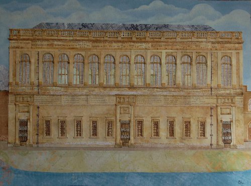 The Wren Library, Trinity College, Cambridge by Beth lievesley