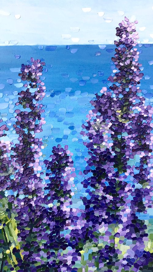 Lavender breeze by Ulyana Korol
