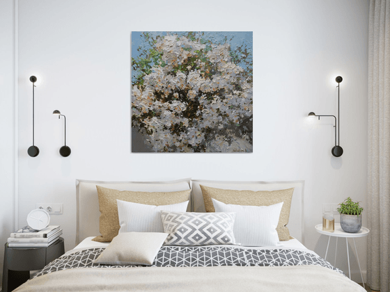 Summer roses Original oil painting