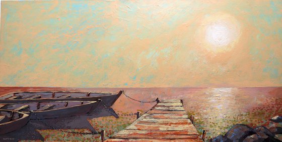 Sunlit Pier: (SPACES Series)