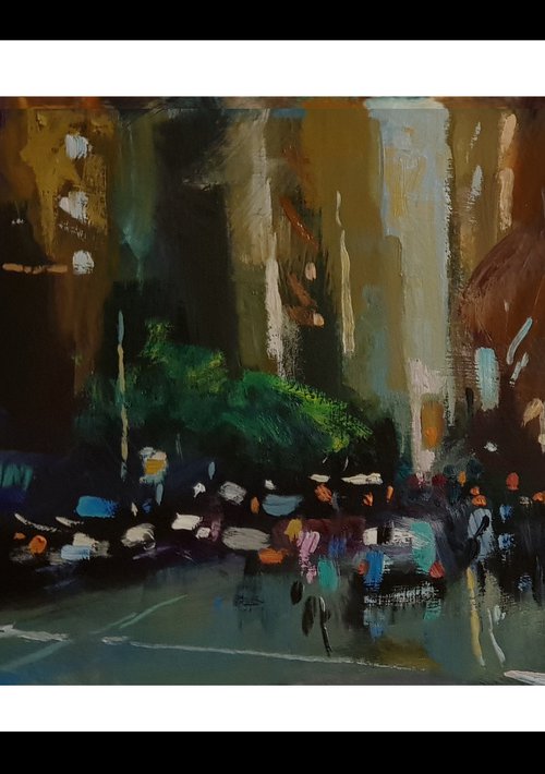 Street Corner NYC by Andre Pallat