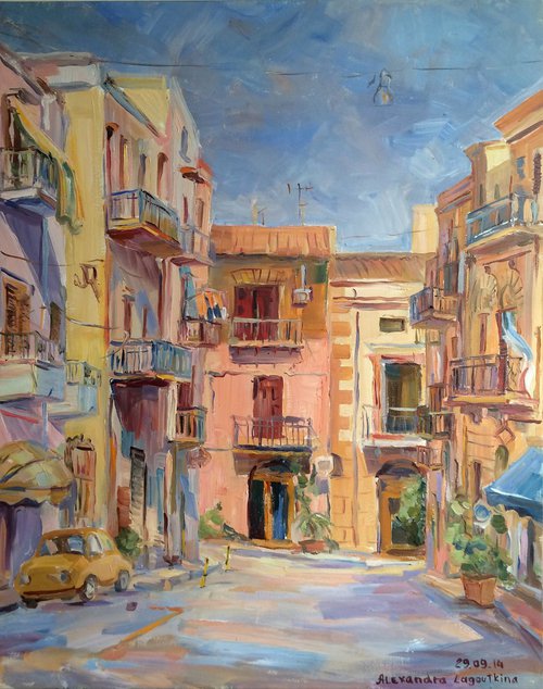 Italy  cityscape 6 by Alexandra L. ZELTSER