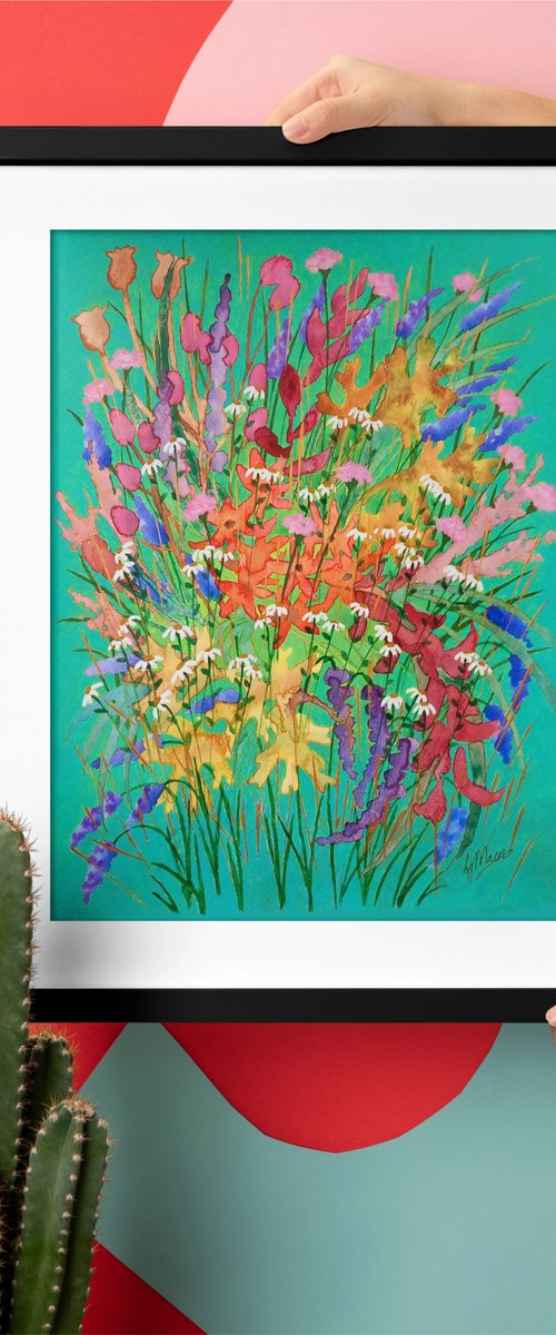 I Love Flowers by Lisa Mann