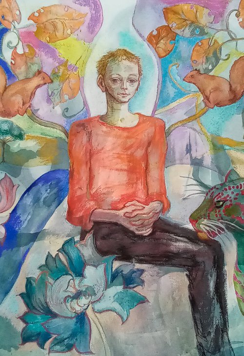 Angel Of Infinite Possibilities by Velta Emilija Platupe