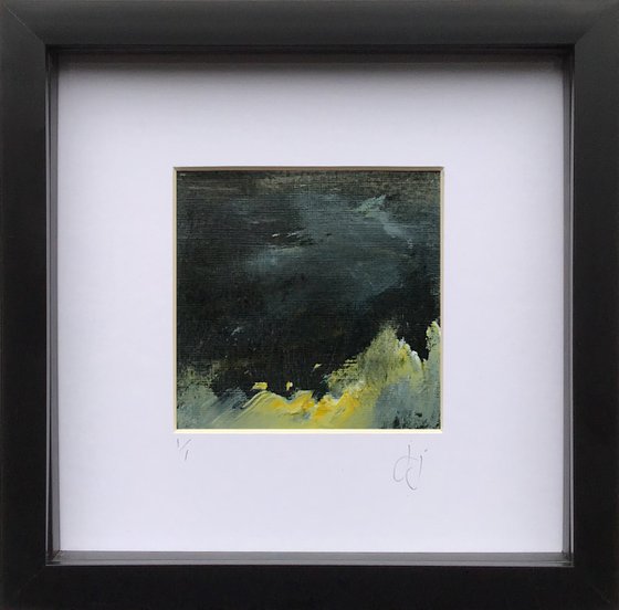 Edit 19 - Small, exclusive framed painting