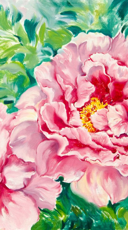 Pink Peony by Daria Galinski