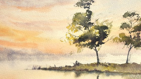 Summer Morning on the Lake