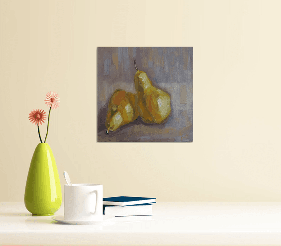 Still-life "Two pears"