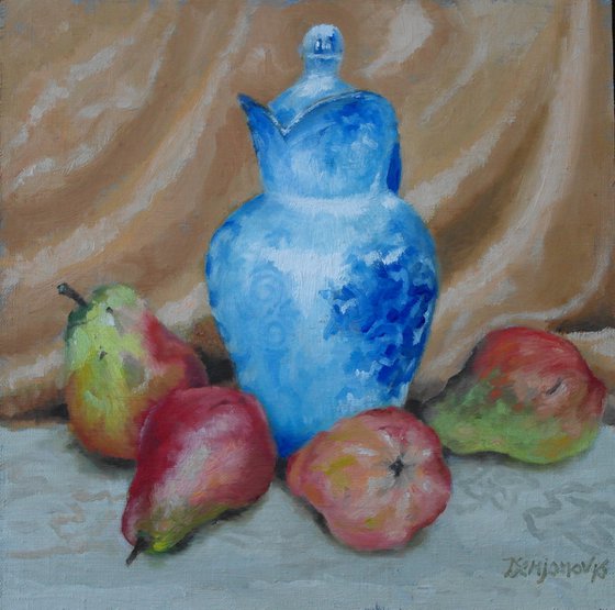 Pears and Jug