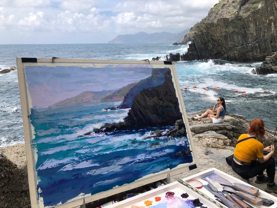 The Cliffs of Cinque Terre