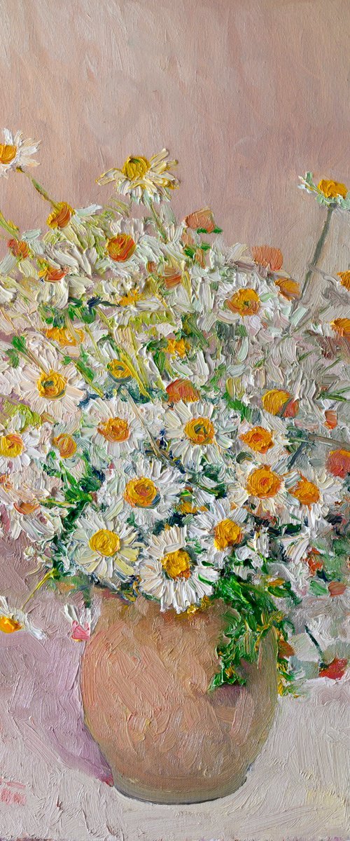 Chamomile Flowers by Suren Nersisyan