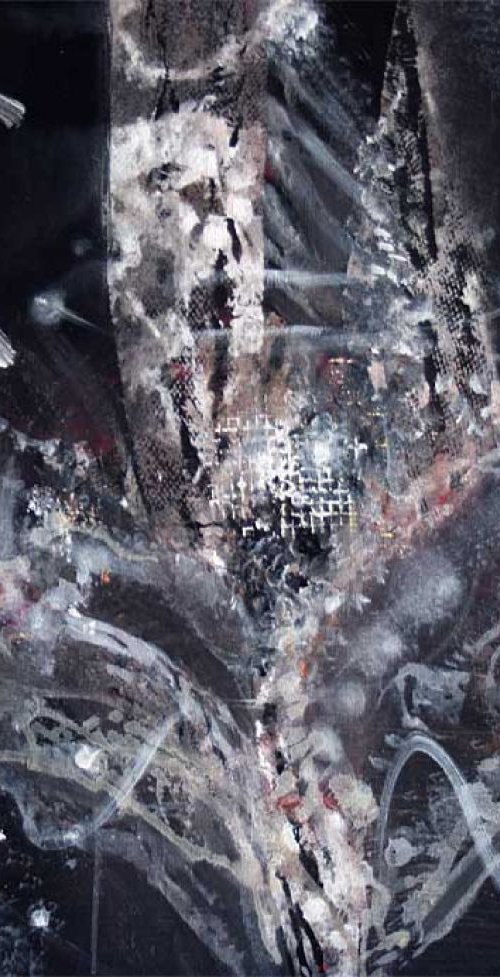 kafkian eternity with flowers at 7 pm, signed 28.01.2013 by Kloska Ovidiu