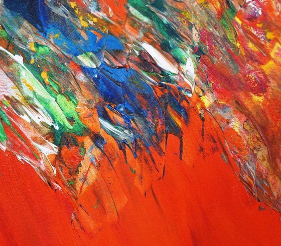 Stick: Orange Red Energy 1