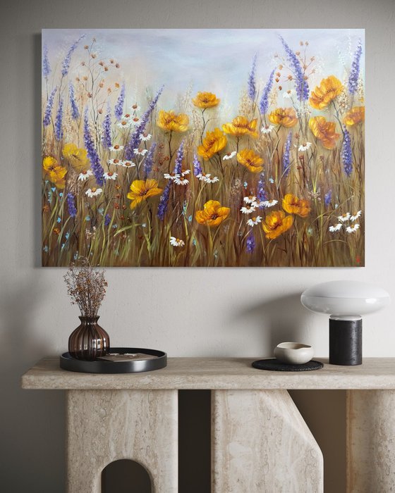 Golden Quiet - Floral Symphony colllection