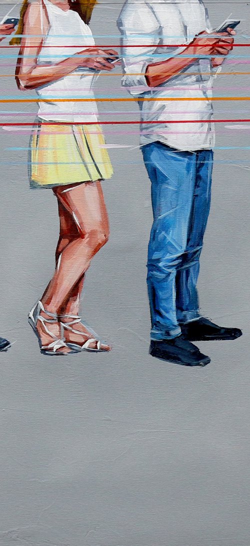 Conversation... How Friends and Family Communicate Today. Phone Call. Telephone Line. Cell Phones Increase Communication. Texting. by Trayko Popov