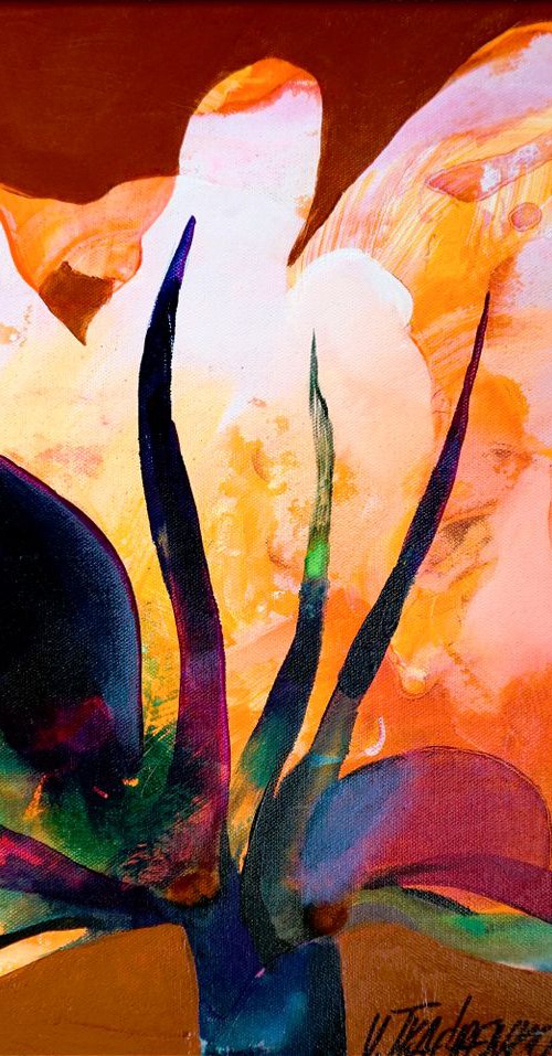 Flower A by Victor Tkachenko