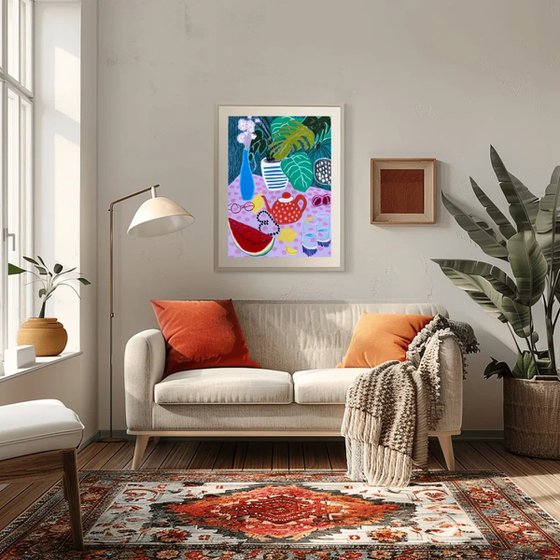 Elegant Interior Still Life