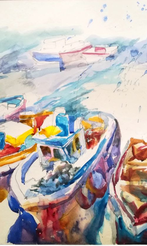 Sorrento, 52.5 x 36 cm by Jelena Djokic