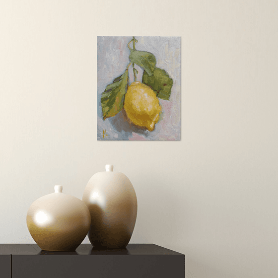 Still-life with fruit "Lemon"