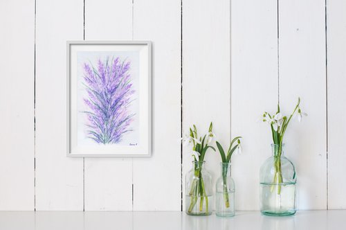 Lavender bush by Rimma Savina