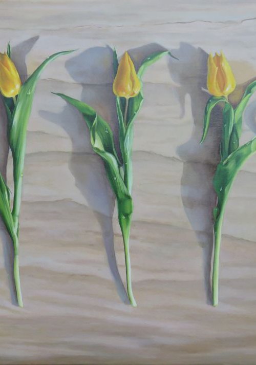 Five Tulips by Kerry Lisa Davies
