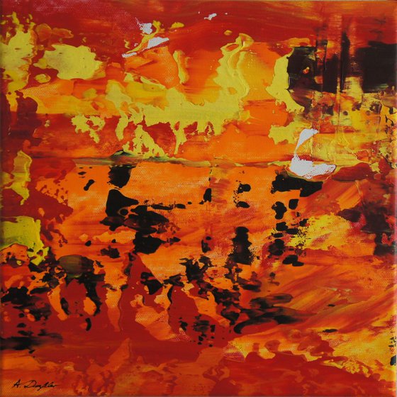 A Square Foot On The Richter Scale VII (30 x 30 cm) (12 x 12 inches)
