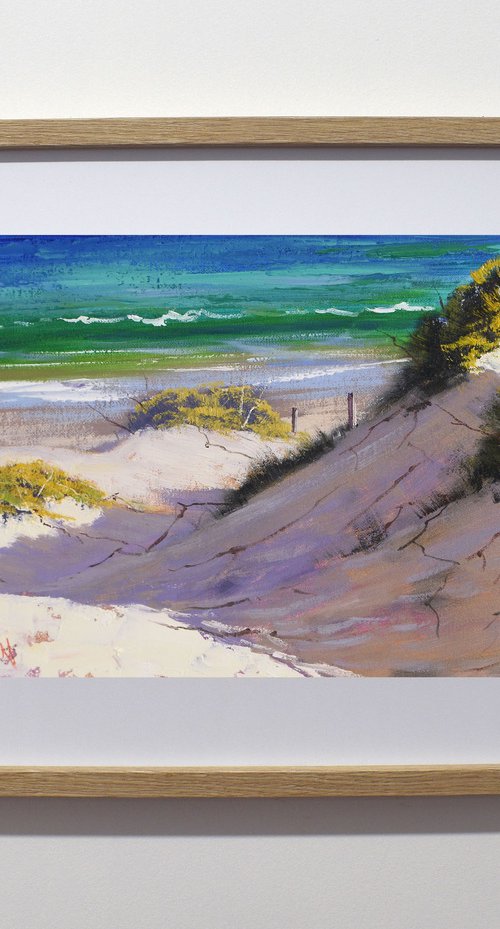 Sandy Beach Dunes by Graham Gercken