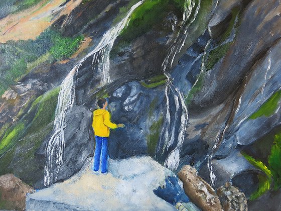 Waterfall at Powerscourt