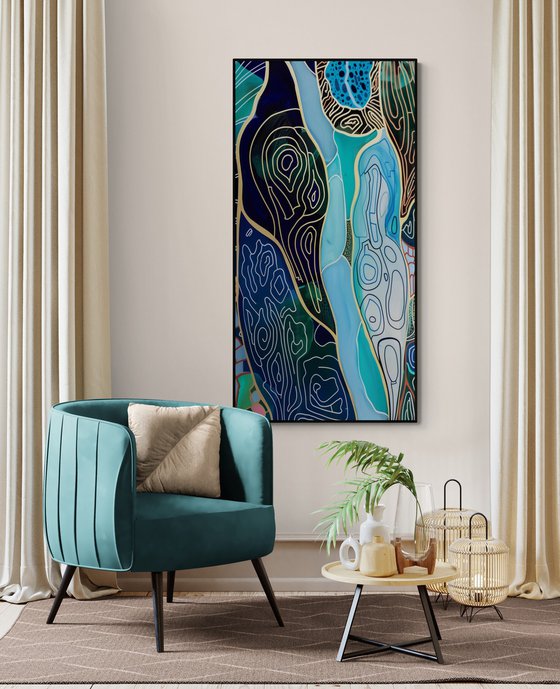 Geometric abstraction #30