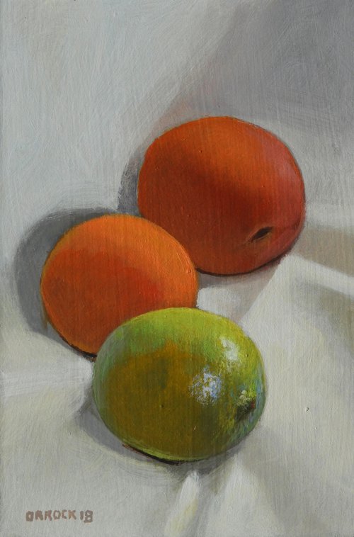 Lime & Apricots by Peter Orrock