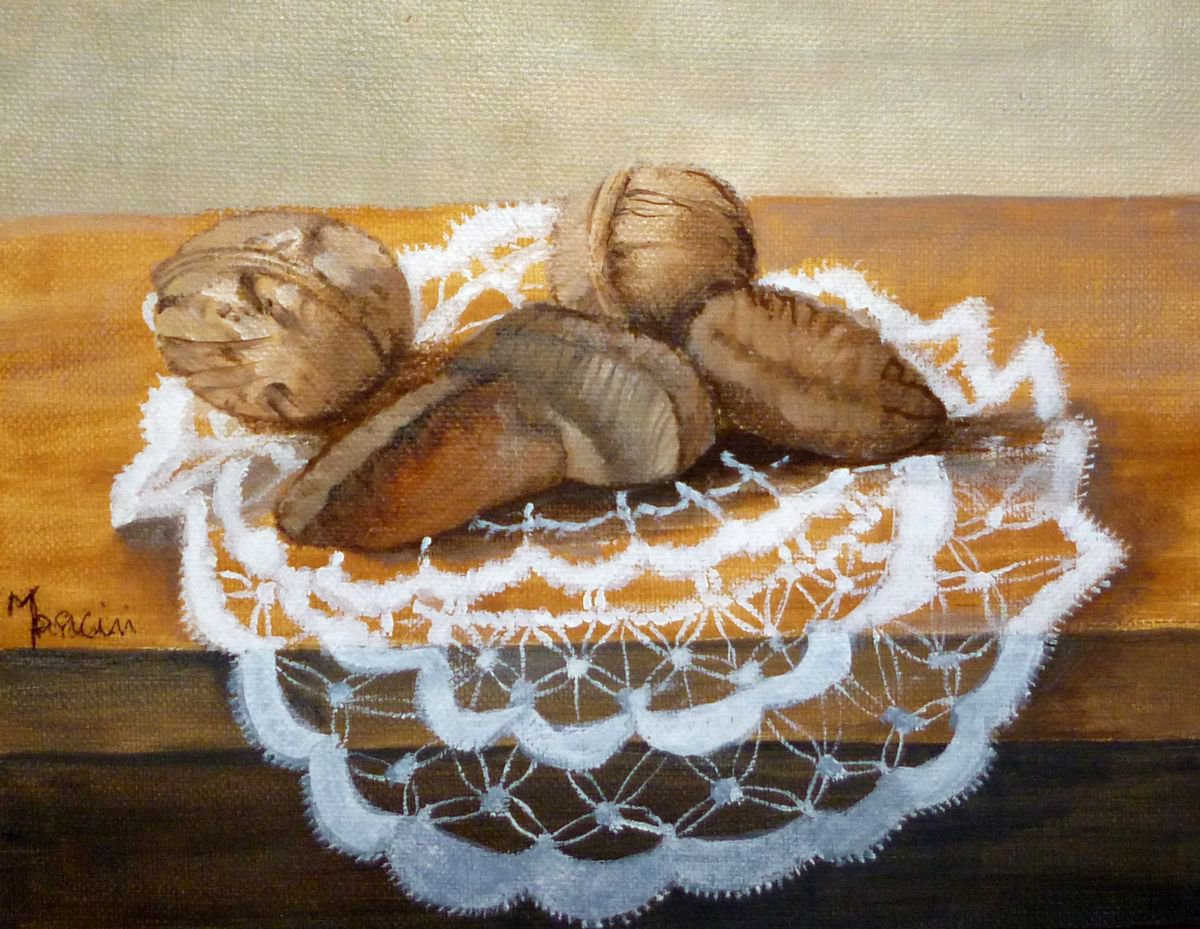 Nuts on Lace by Maddalena Pacini