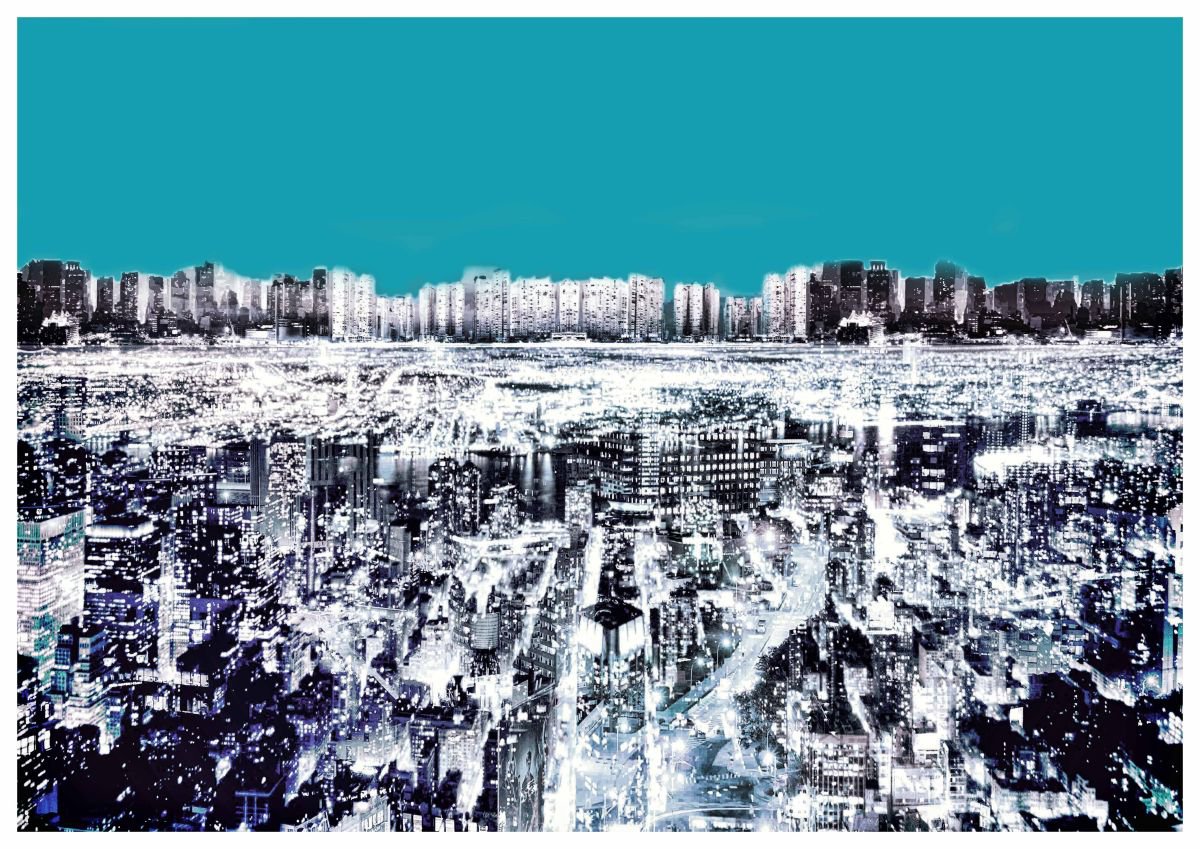 Blue City IV by Neil Hemsley
