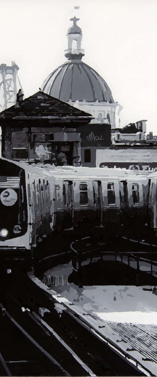 New York Black And White by Marco Barberio