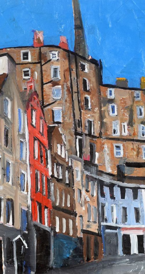 Edinburgh, Victoria Street by Andrew  Reid Wildman