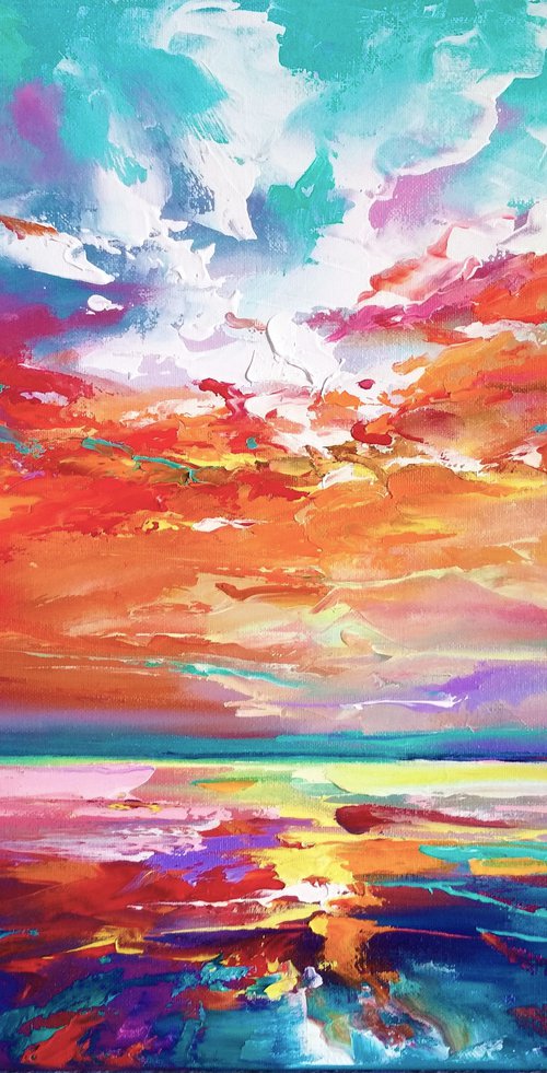 Abstract  seascape 02 by Andrej  Ostapchuk