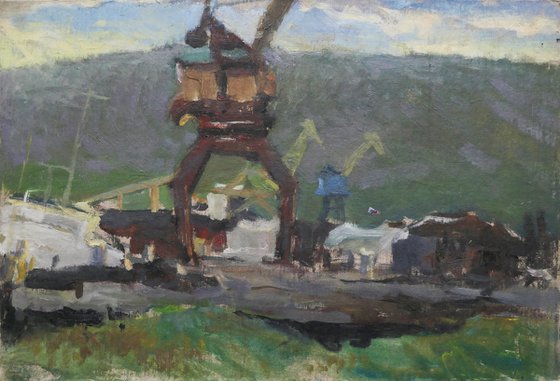 "Murmansk shipyard."