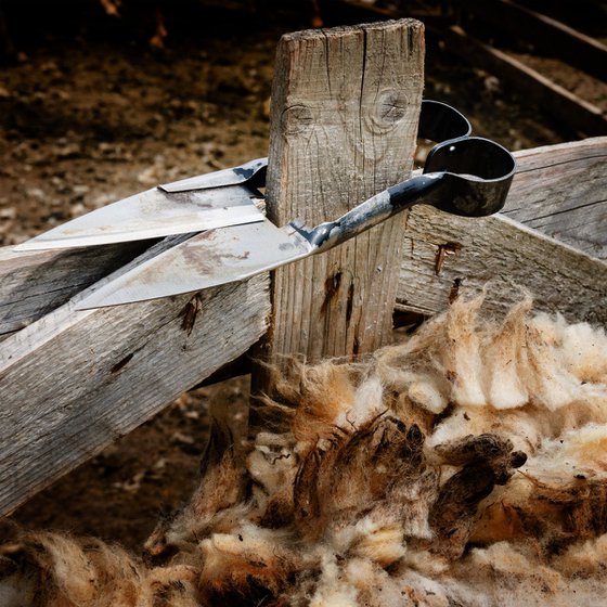 Traditional Sheep Shearers