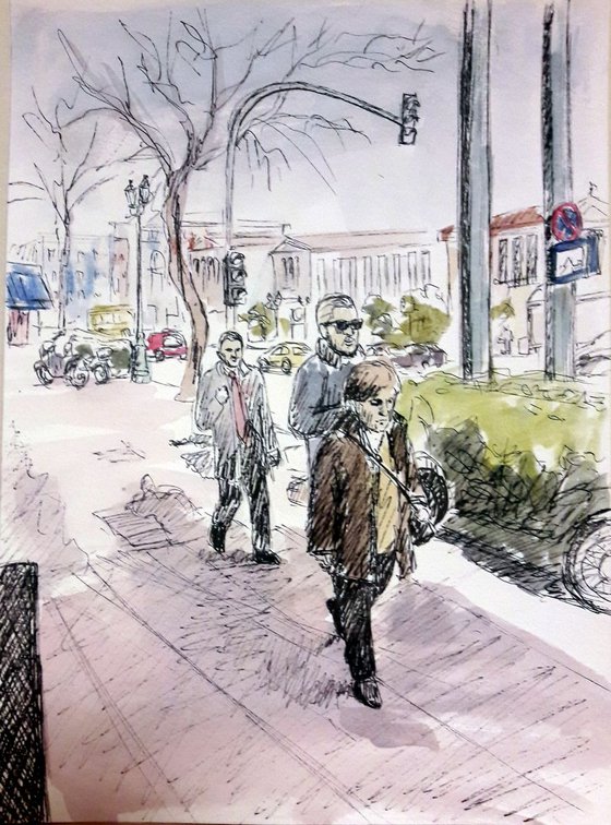 Athens day life