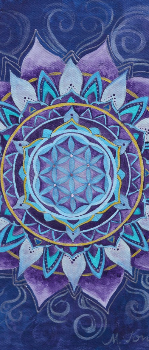 Mandala 2 by Mihaela Ionescu